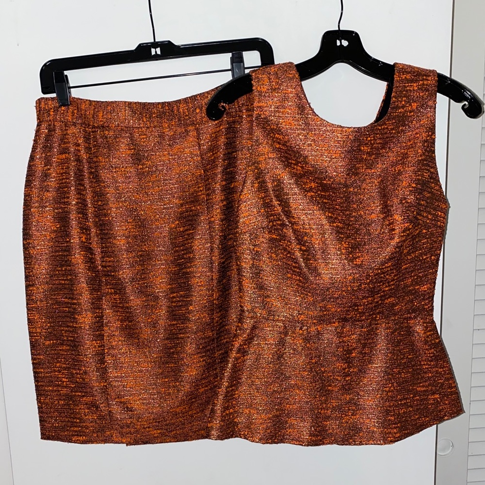 Hunter Dixon by Hunter Bell two piece skirt set